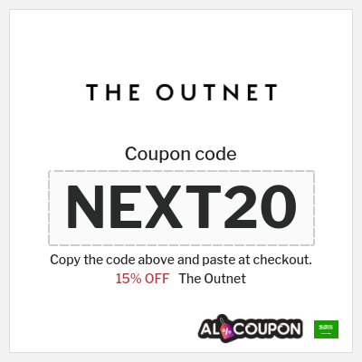 Coupon for The Outnet (NEXT20) 15% OFF
