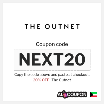 Coupon for The Outnet (NEXT20) 20% OFF