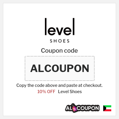 Level Shoes Coupon (ALCOUPON) Level Shoes discount code 2025