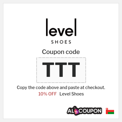 Level Shoes Coupon (TTT) Level Shoes discount code 2025