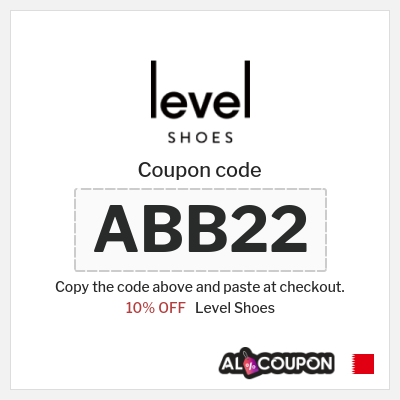 Level Shoes Coupon (ABB22) Level Shoes discount code 2026