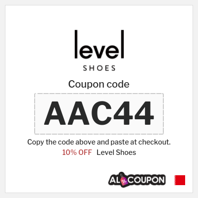 Level Shoes Coupon (AAC44) Level Shoes discount code 2026