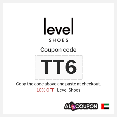 Level Shoes Coupon (TT6) Level Shoes discount code 2025