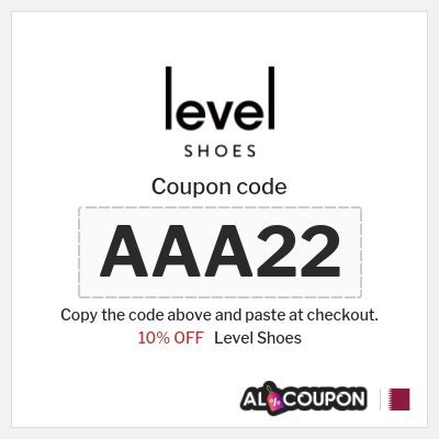 Level Shoes Coupon (AAA31) Level Shoes discount code 2026