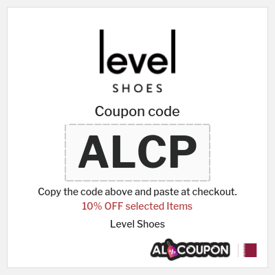 Coupon for Level Shoes (ALCP) 10% OFF selected Items