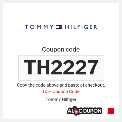 Tommy Hilfiger promo code 2024 Valid on the new collection