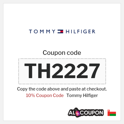 Coupon discount code for Tommy Hilfiger 10% Exclusive Promo code