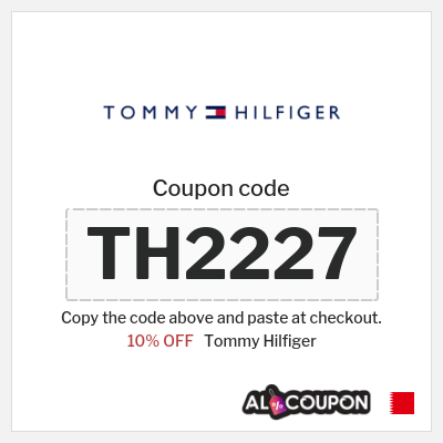 Coupon discount code for Tommy Hilfiger Exclusive 10% Off Promo Codes