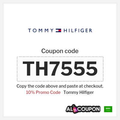Coupon for Tommy Hilfiger (TH7555) 10% Promo Code
