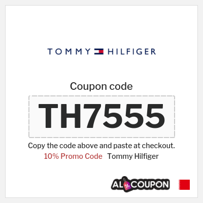 Coupon for Tommy Hilfiger (TH7555) 10% Promo Code