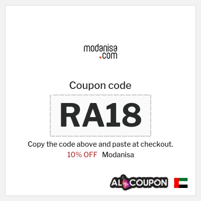 Coupon discount code for Modanisa 10% OFF Discount Code