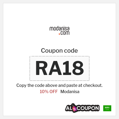 Coupon discount code for Modanisa 10% OFF Discount Code