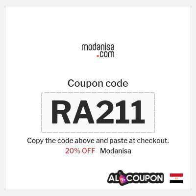 Coupon discount code for Modanisa 20% OFF Discount Code
