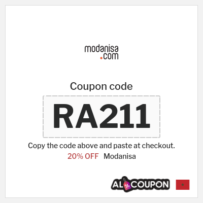 Coupon discount code for Modanisa 20% OFF Discount Code