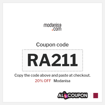 Coupon discount code for Modanisa 20% OFF Discount Codes