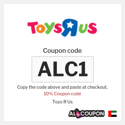 Coupon discount code for Toys R Us 10% Exclusive discount