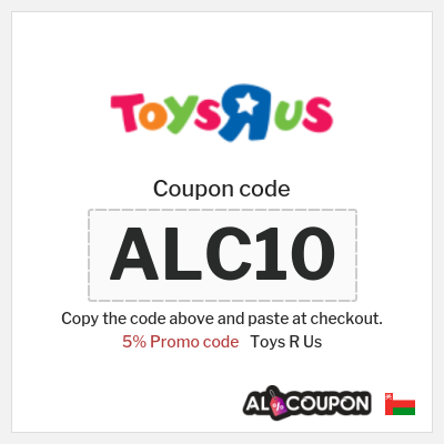 Coupon discount code for Toys R Us 10% Exclusive discount