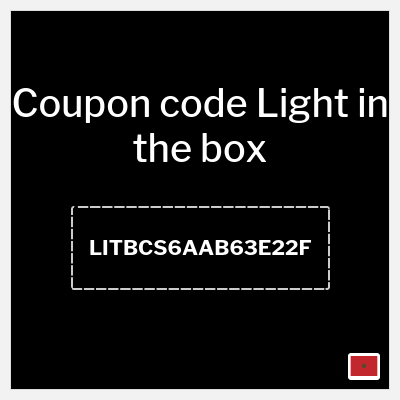 Coupon for Light in the box (LITBCS6AAB63E22F) 15% Promo code