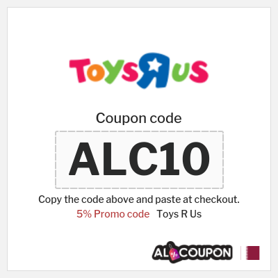 Coupon for Toys R Us (ALC10) 5% Promo code