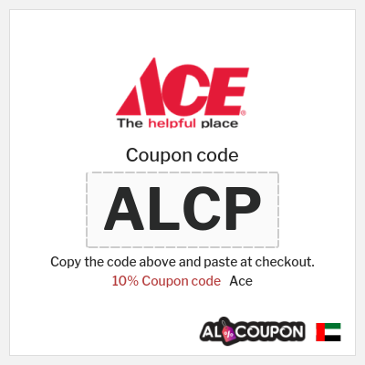 Coupon for Ace (ALCP) 10% Coupon code