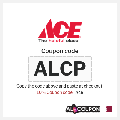 Coupon for Ace (ALCP) 10% Coupon code