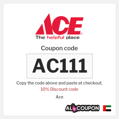 Coupon for Ace (AC111) 10% Discount code