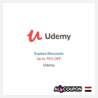 Sale for Udemy Up to 75% OFF