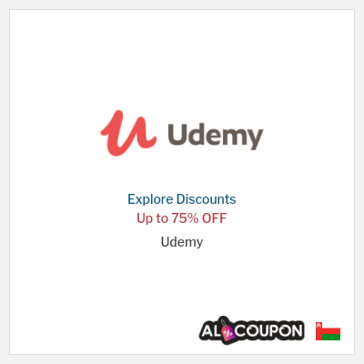 Sale for Udemy Up to 75% OFF