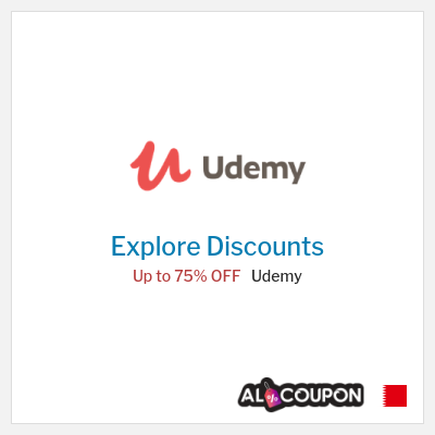 Sale for Udemy Up to 75% OFF