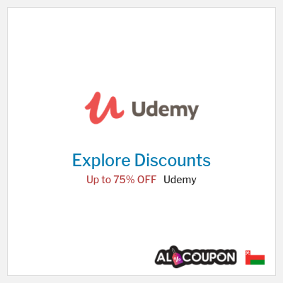 Sale for Udemy Up to 75% OFF