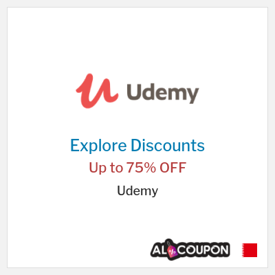 Sale for Udemy Up to 75% OFF