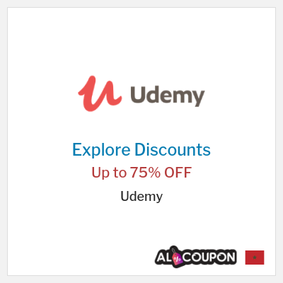 Sale for Udemy Up to 75% OFF