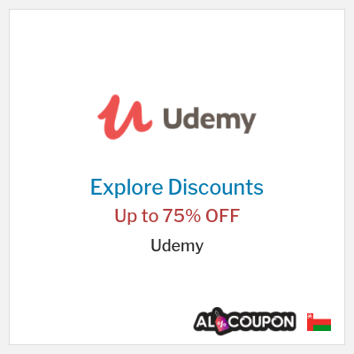 Sale for Udemy Up to 75% OFF