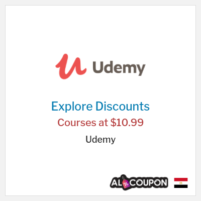 Sale for Udemy Courses at $10.99