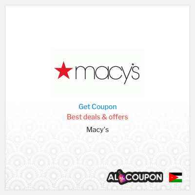 Coupon discount code for Macy's 30% OFF
