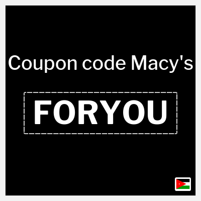 Coupon discount code for Macy's 30% OFF