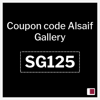 Coupon discount code for Alsaif Gallery 100% Verified Promo Codes