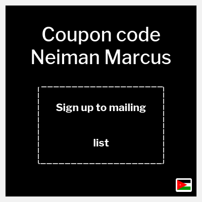 Coupon discount code for Neiman Marcus