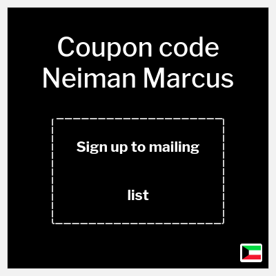 Coupon discount code for Neiman Marcus
