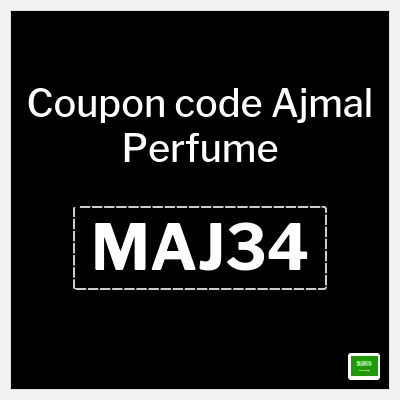 Coupon for Ajmal Perfume (MAJ34) 10% OFF