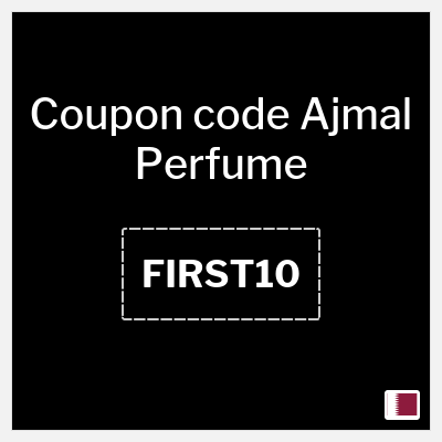 Coupon for Ajmal Perfume (FIRST10) 10% OFF