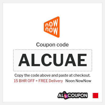 Coupon discount code for Noon NowNow Offers Up to 50%