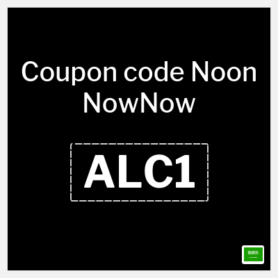 Coupon discount code for Noon NowNow Offers Up to 50%