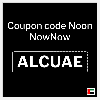 Coupon for Noon NowNow (ALCUAE) 1 AED off + Free Delivery