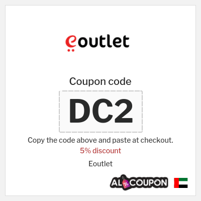 Coupon for Eoutlet (DC2) 5% discount
