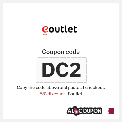 Coupon for Eoutlet (DC2) 5% discount