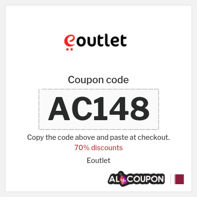 Coupon for Eoutlet (AC148) 70% discounts