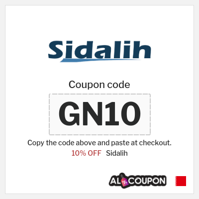 Coupon discount code for Sidalih 10% OFF