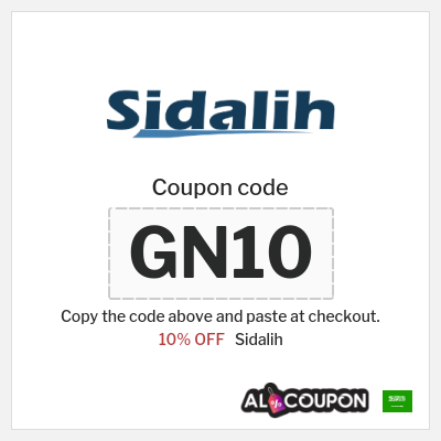 Coupon discount code for Sidalih 10% OFF
