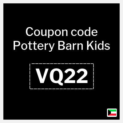 Coupon for Pottery Barn Kids (VQ22) 5% OFF